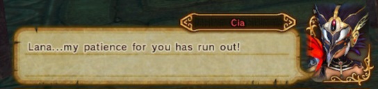 Lana... My patience for you has run out!